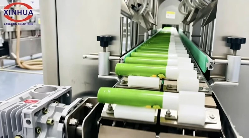 Cosmetic Container Sleeve Labeling Machine