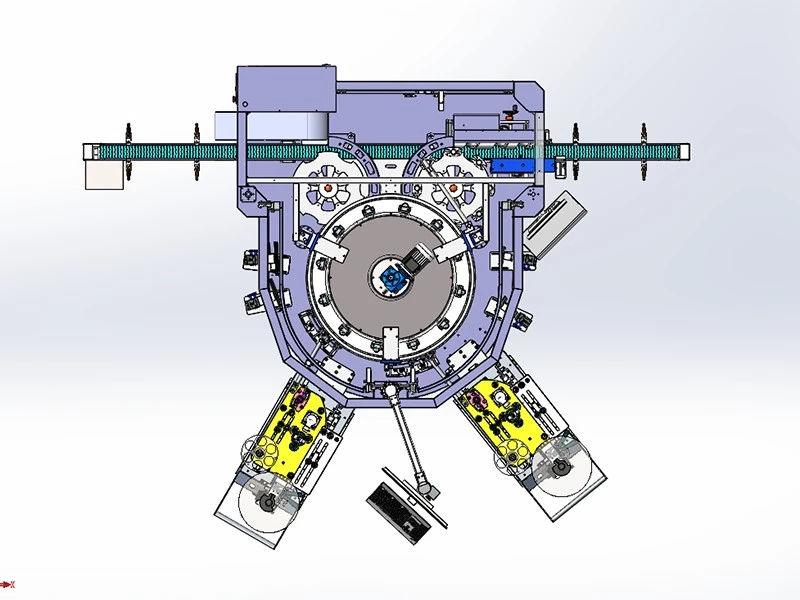Custom Shape Bottle Labeling Machine