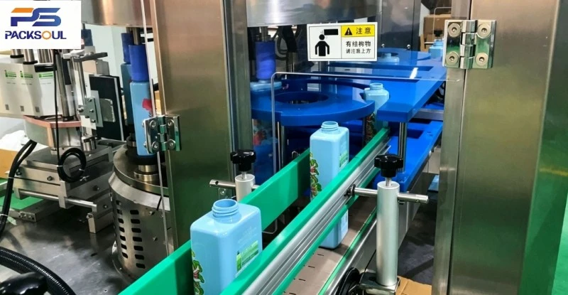 Shampoo Bottle Self Adhesive Labeling Machine