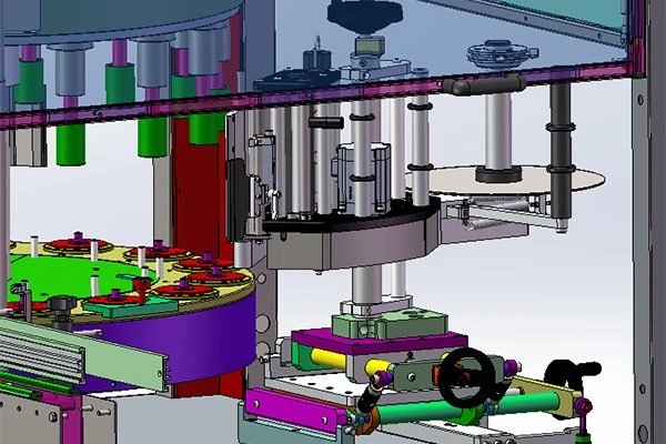 Vitamin Bottle Labeling Machine