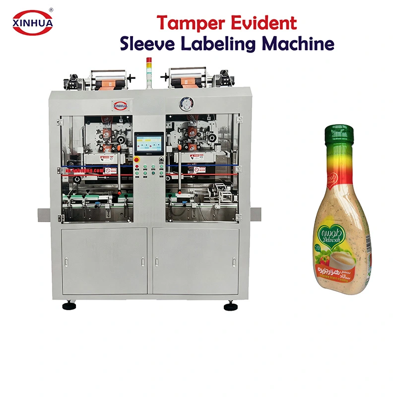 Tamper-evident sleeve etiketteringsmaskine